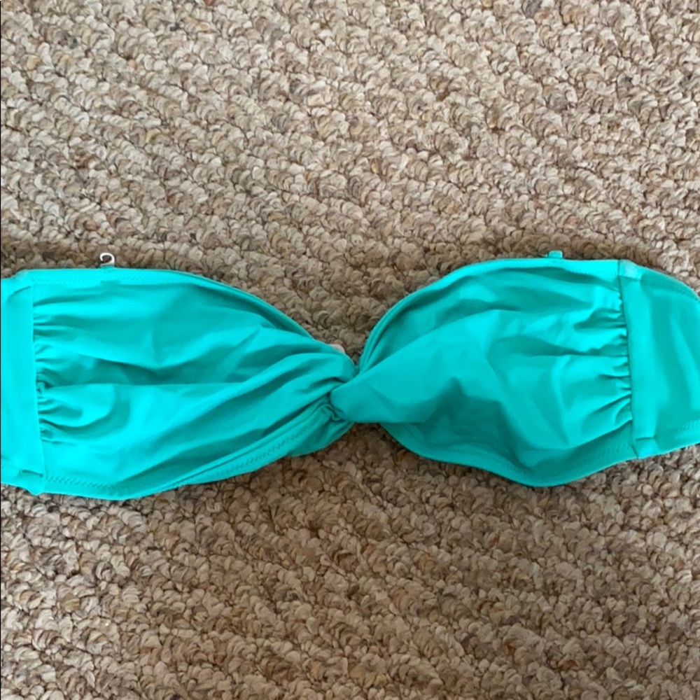Victoria Secret teal/ mint bikini top.